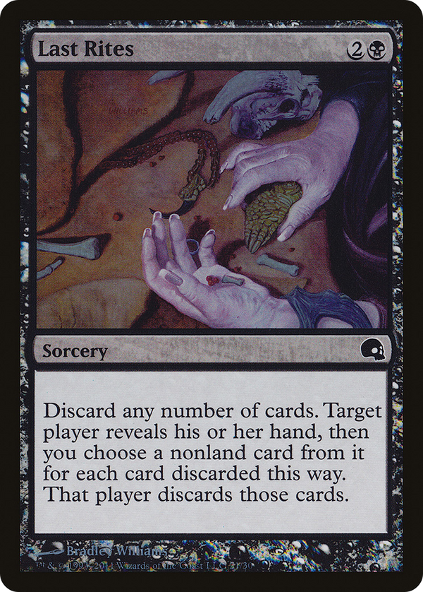 Last Rites (GRV-021) - Premium Deck Series: Graveborn Foil