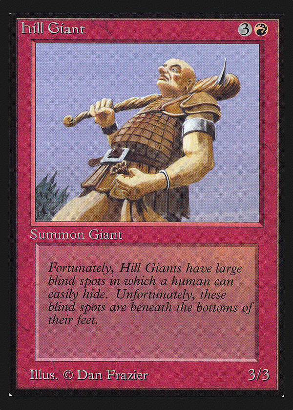 Hill Giant (CE) (CED-) - Collectors' Edition