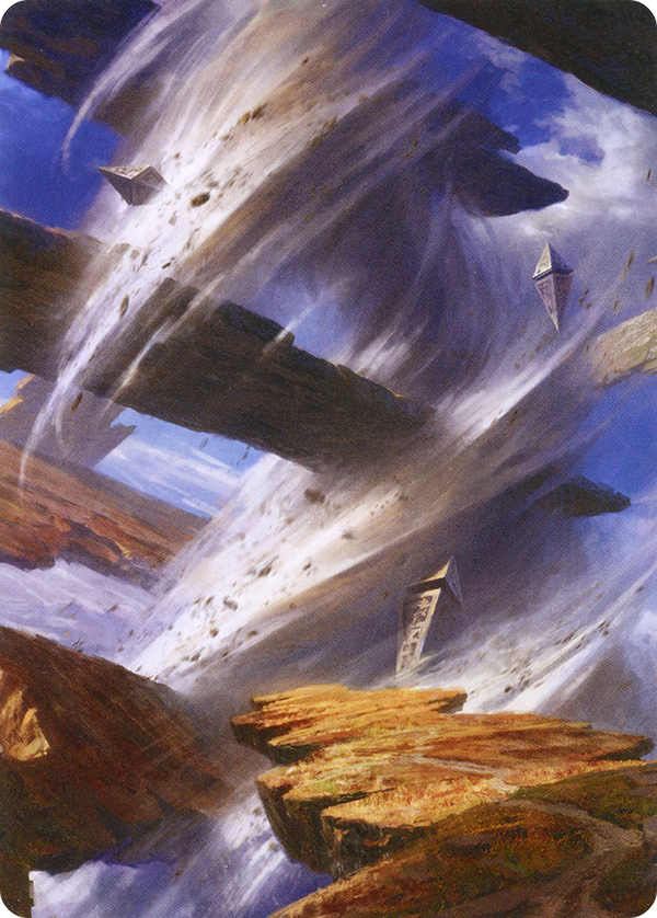 Plains // Plains (AZNR-008) - Zendikar Rising Art Series (Borderless)