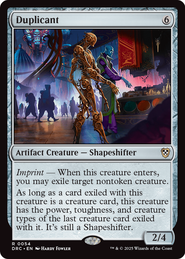 Duplicant (DRC-054) - Commander: Aetherdrift