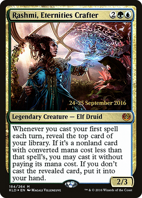 Rashmi, Eternities Crafter (PRE-184S) - Kaladesh Promos Foil