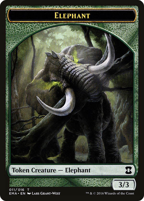 Elephant Token (EMA-011) - Eternal Masters Tokens