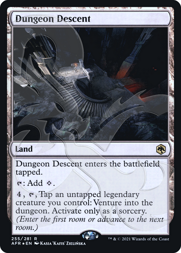 Dungeon Descent (AFR&-255) - Adventures in the Forgotten Realms Promos Foil