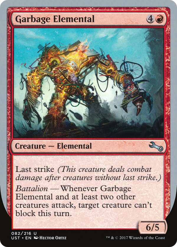 Garbage Elemental (F) (UST-82F) - Unstable Foil