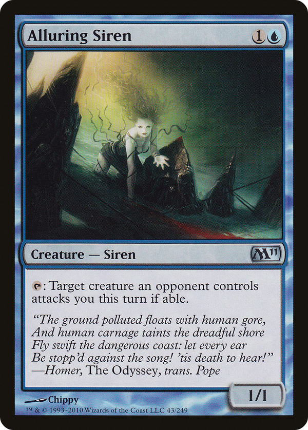 Alluring Siren (M11-043) - Magic 2011 Foil