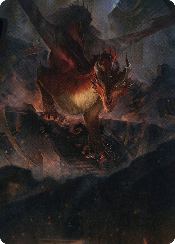 Red Dragon // Red Dragon (AAFR-081) - Adventures in the Forgotten Realms Art Series (Borderless)