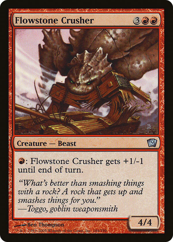 Flowstone Crusher (9ED-184) - 9th Edition