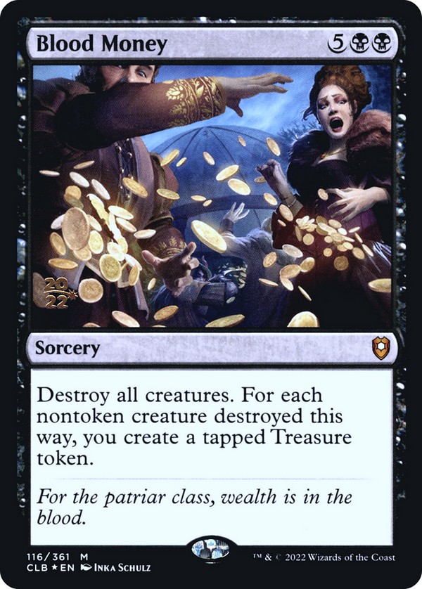 Blood Money (PRE-116) - Battle for Baldur's Gate Promos Foil