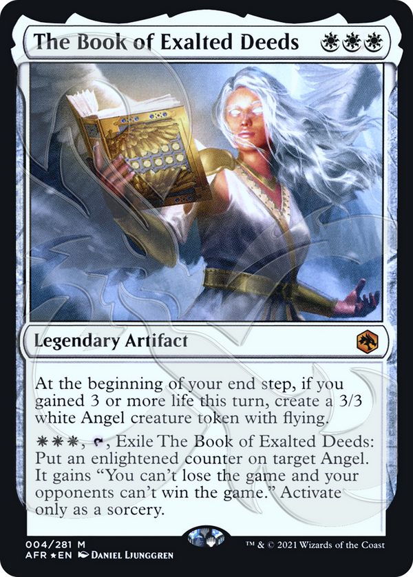 The Book of Exalted Deeds (AFR&-04A) - Adventures in the Forgotten Realms Promos Foil