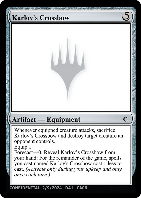 Karlov's Crossbow (UNK-CA06A) - Unknown Event