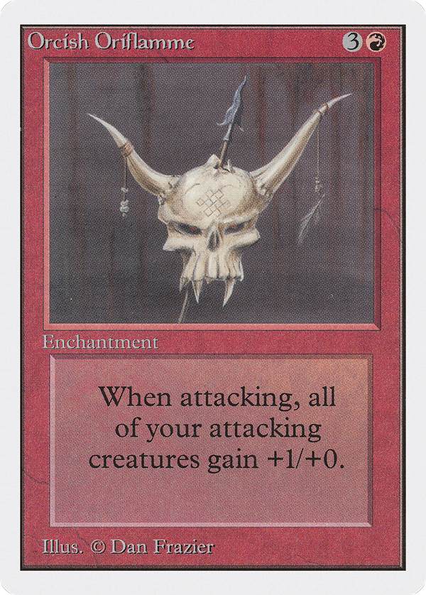 Orcish Oriflamme (2ED-) - Unlimited Edition