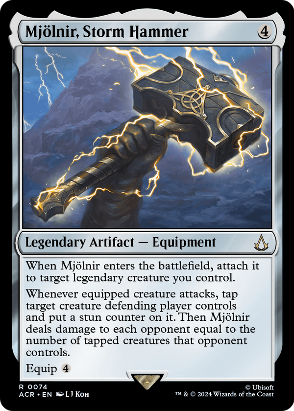 Mjolnir, Storm Hammer (ACR-074) - Assassin's Creed Foil