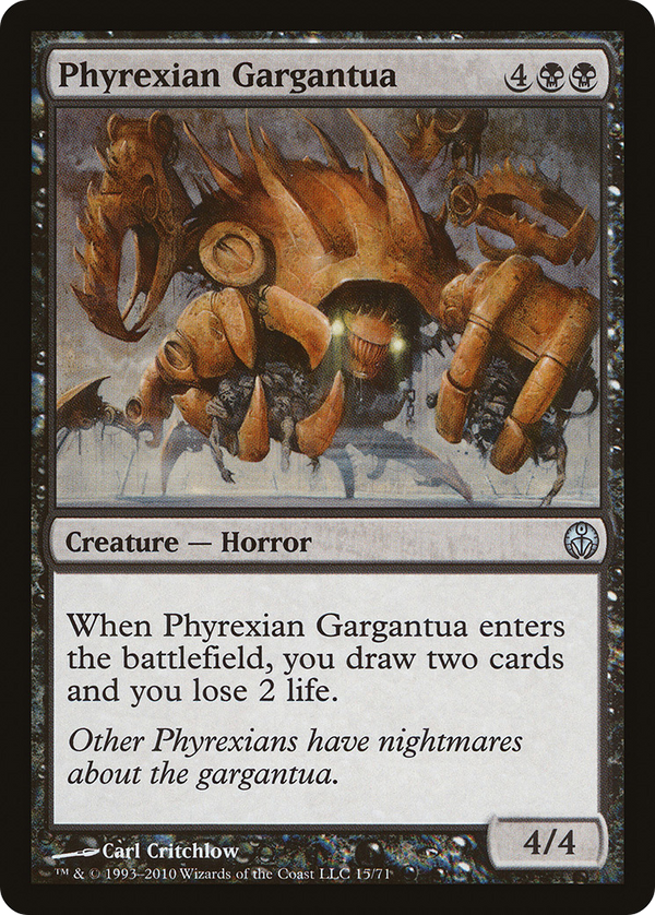 Phyrexian Gargantua (DDE-015) - Duel Decks: Phyrexia vs. the Coalition