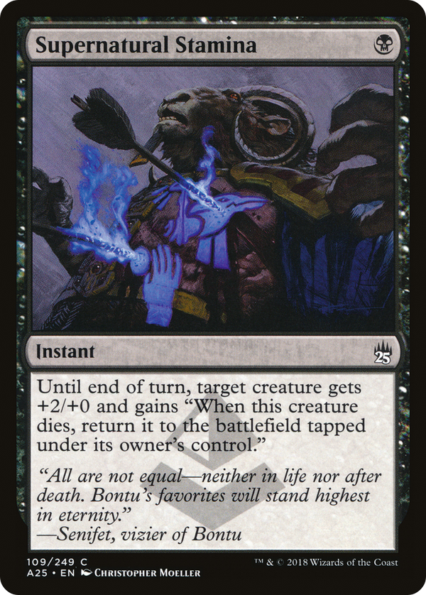 Supernatural Stamina (A25-109) - Masters 25 Foil