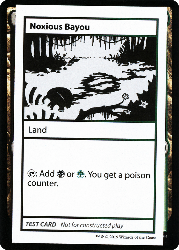 Noxious Bayou (No PW Symbol) (CMB1-) - Mystery Booster Playtest Cards 2021