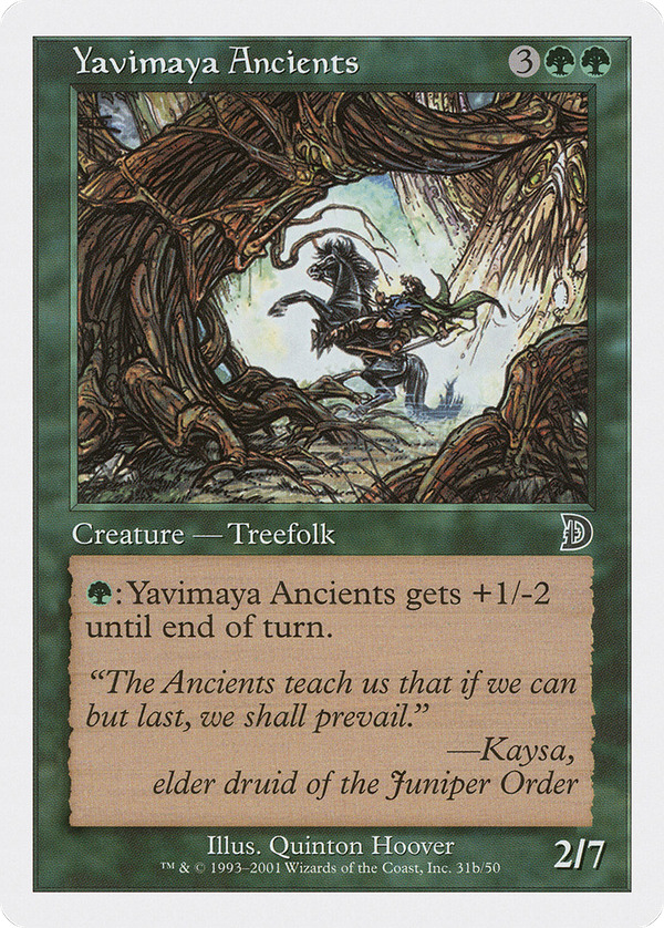 Yavimaya Ancients (31b) (DKM-31B) - Deckmasters