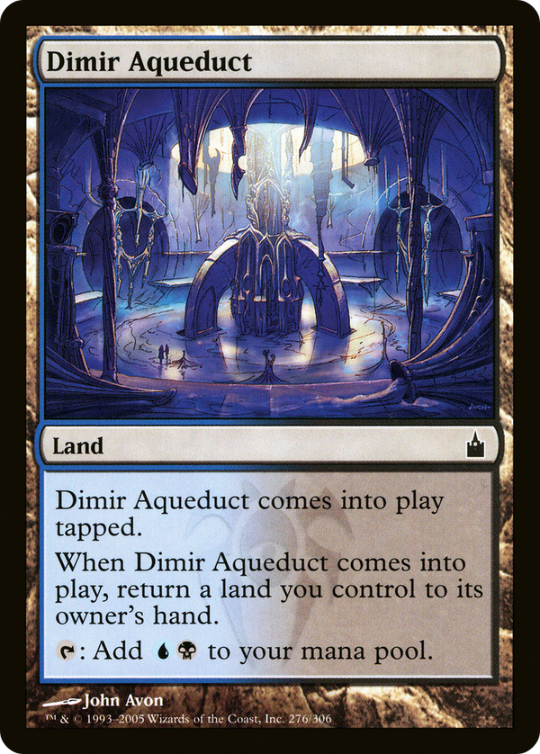 Dimir Aqueduct (RAV-276) - Ravnica: City of Guilds