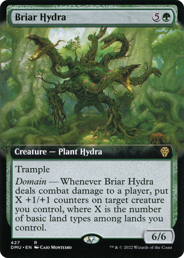 Briar Hydra (Extended Art) (DMU-427) - Dominaria United: (Extended Art) Foil