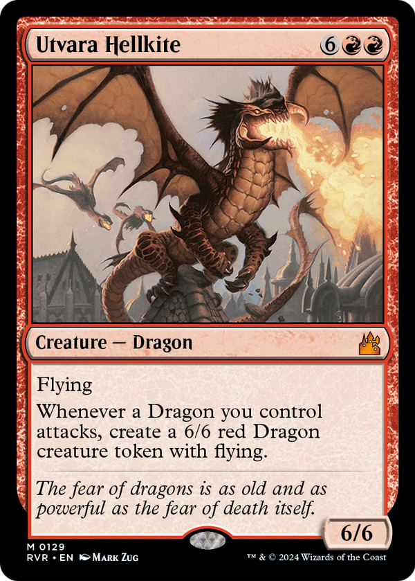 Utvara Hellkite (RVR-129) - Ravnica Remastered Foil