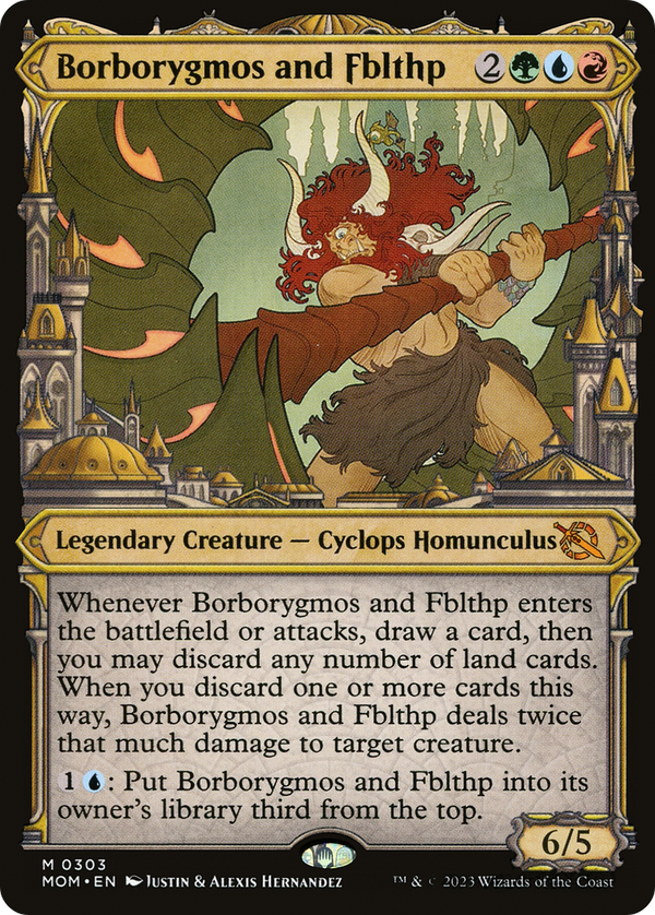 Borborygmos and Fblthp (Showcase) (MOM-303) - March of the Machine: (Showcase)