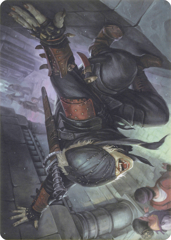Throatseeker // Throatseeker (AMH1-020) - Modern Horizons Art Series (Borderless)