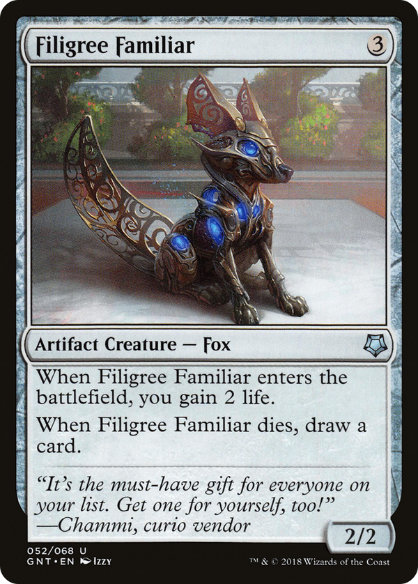 Filigree Familiar (GNT-052) - Game Night