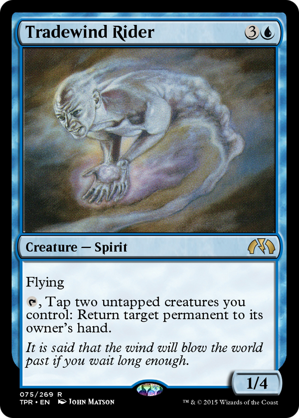 Tradewind Rider (TPR-075) - Tempest Remastered Foil