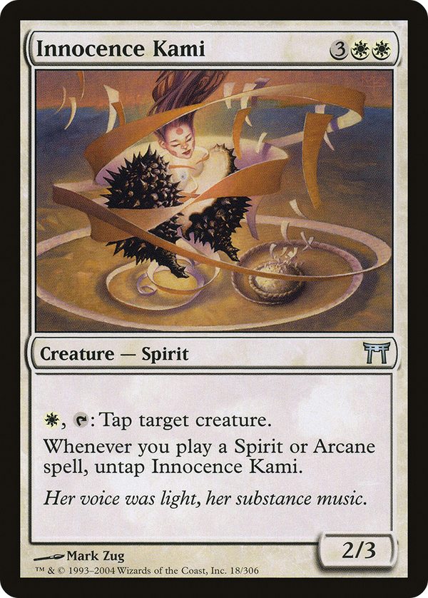 Innocence Kami (CHK-018) - Champions of Kamigawa