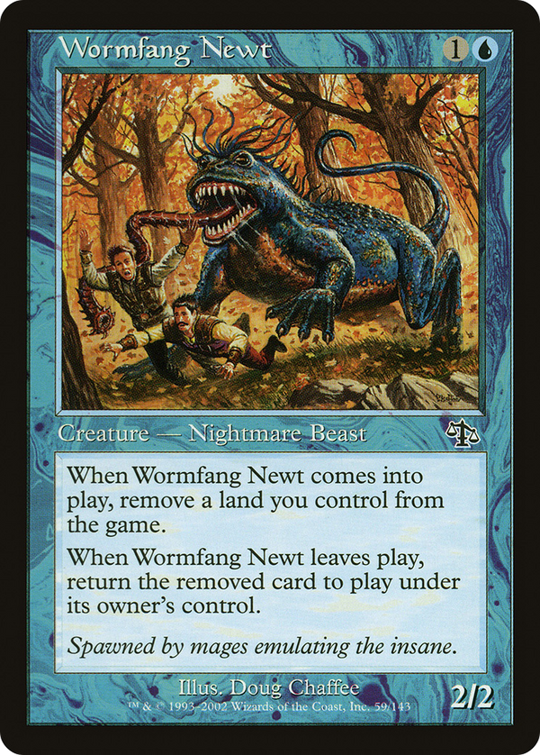 Wormfang Newt (JUD-059) - Judgment Foil