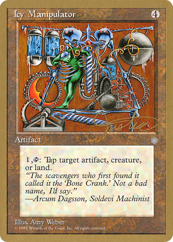 Icy Manipulator - 1996 Mark Justice (ICE) (WCD-) - Pro Tour Collector Set