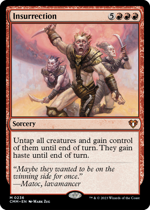 Insurrection (CMM-236) - Commander Masters