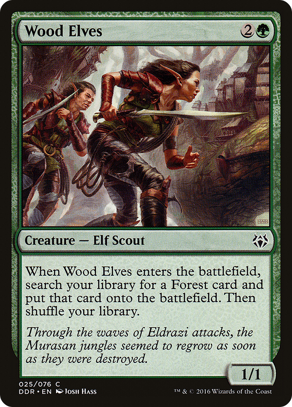 Wood Elves (DDR-025) - Duel Decks: Nissa vs. Ob Nixilis