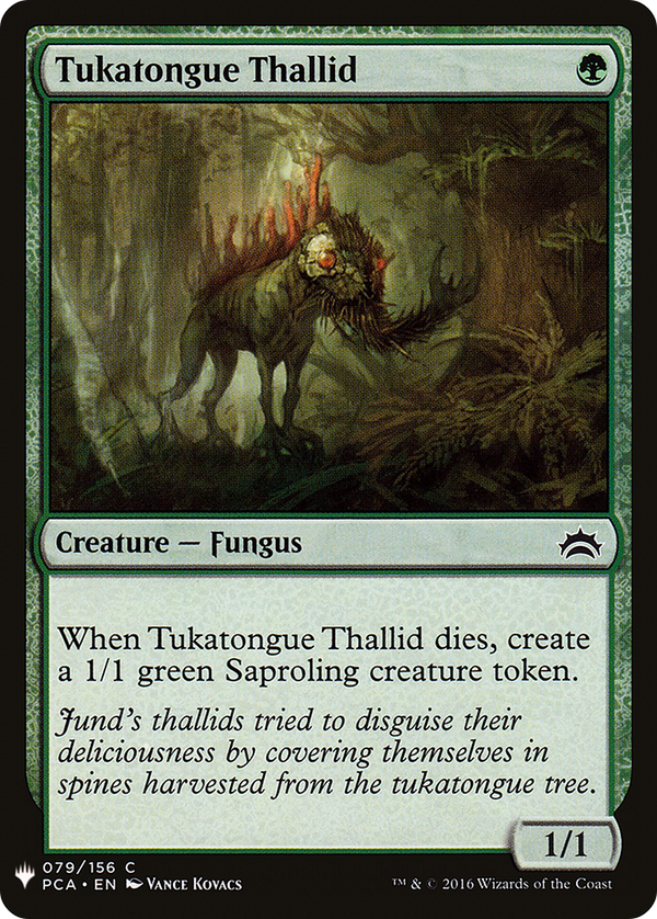 Tukatongue Thallid (LIST-PCA-79) - The List