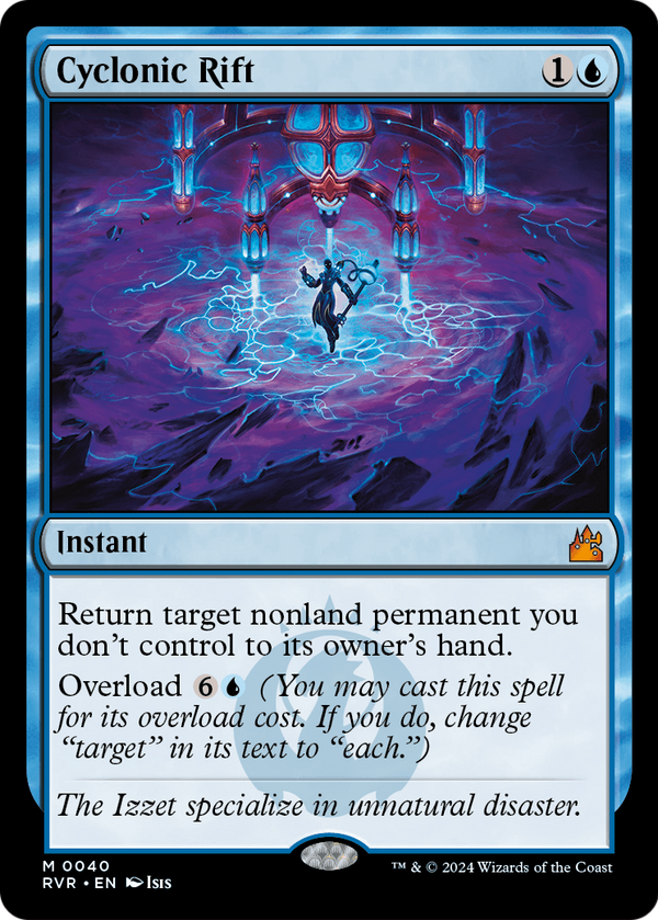 Cyclonic Rift (RVR-040) - Ravnica Remastered
