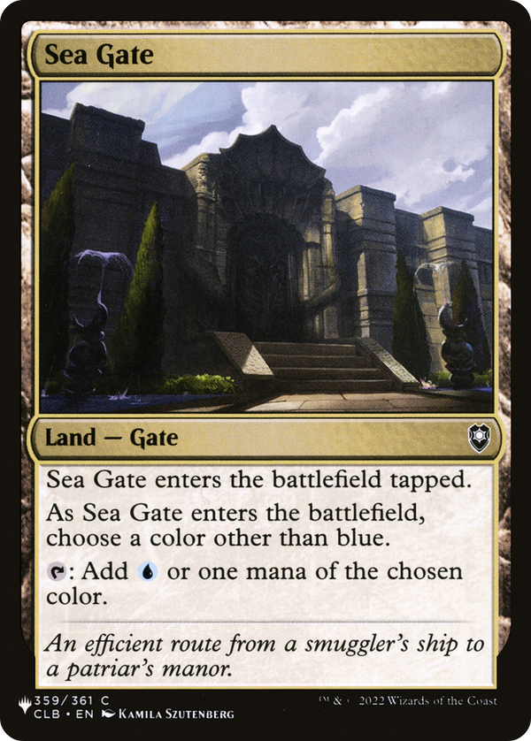 Sea Gate (LIST-CLB-359) - The List