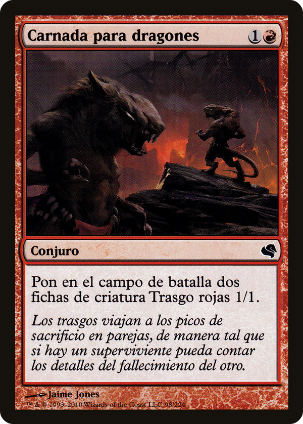 Dragon Fodder (Spanish) - "Carnada para dragones" (PS11-098) - Salvat 2011