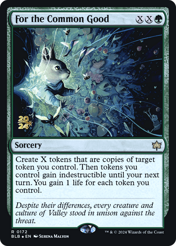 For the Common Good (PRE-172) - Bloomburrow Promos Foil