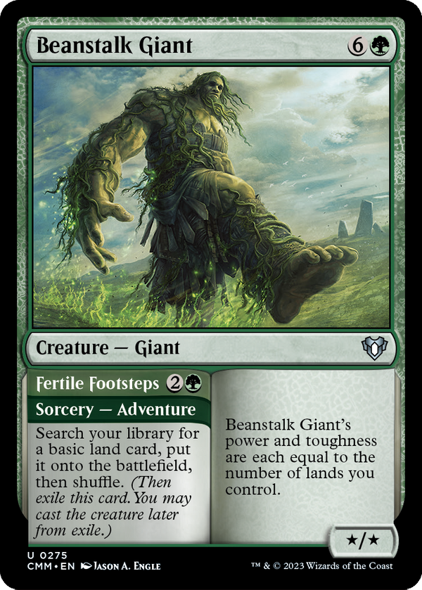 Beanstalk Giant (CMM-275) - Commander Masters Foil