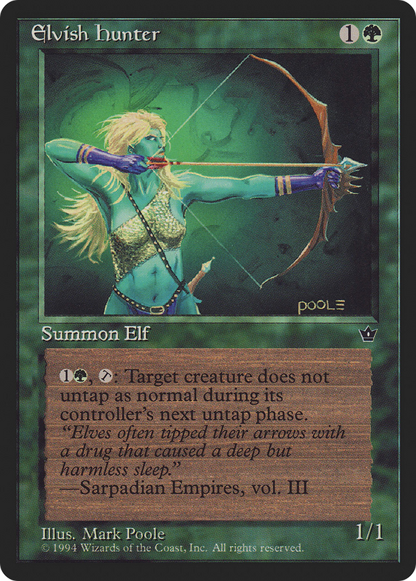 Elvish Hunter (FEM-) - Fallen Empires
