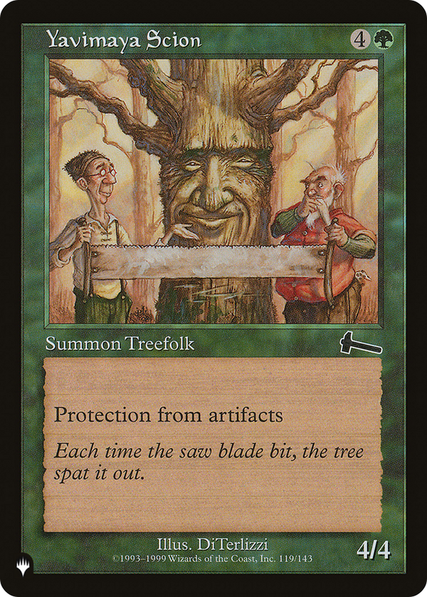 Yavimaya Scion (LIST-ULG-119) - The List