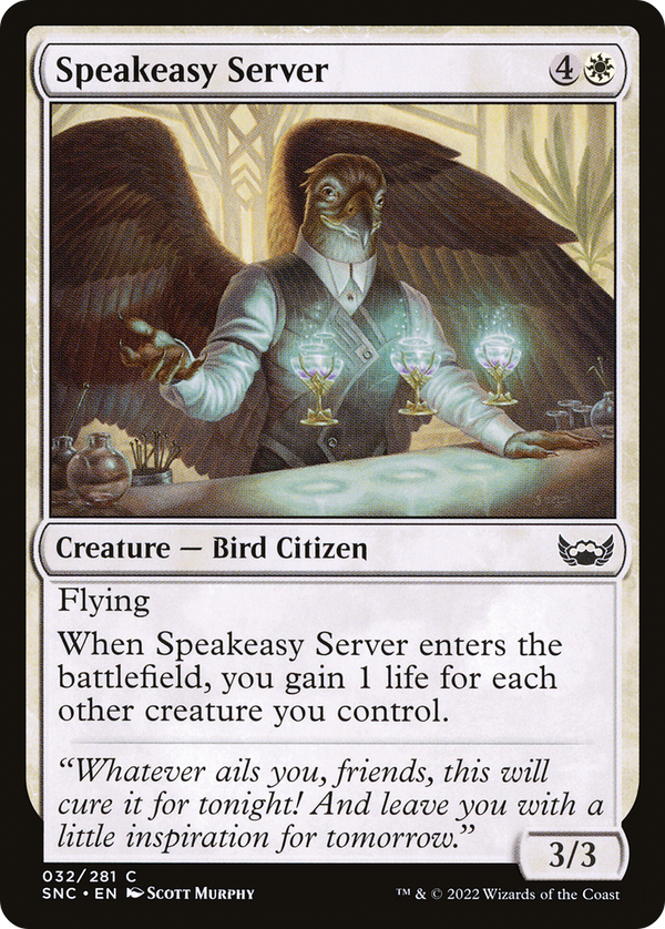 Speakeasy Server (SNC-032) - Streets of New Capenna Foil