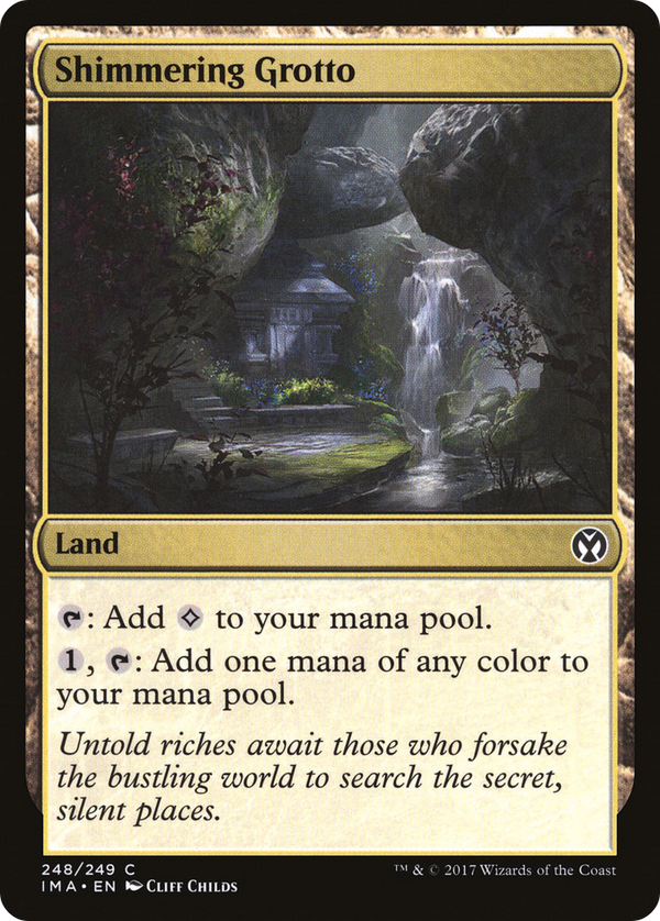 Shimmering Grotto (IMA-248) - Iconic Masters Foil