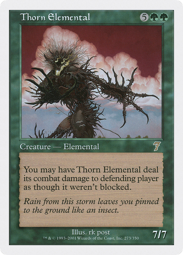 Thorn Elemental (7ED-273) - 7th Edition Foil