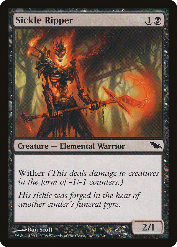 Sickle Ripper (SHM-077) - Shadowmoor Foil