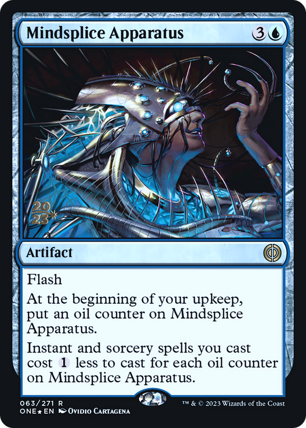 Mindsplice Apparatus (PRE-063) - Phyrexia: All Will Be One Promos Foil