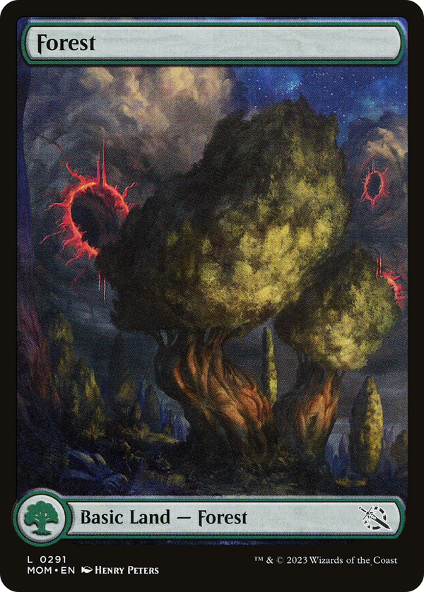 Forest (0291) (MOM-291) - March of the Machine: (Full Art)