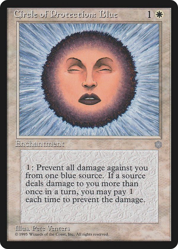 Circle of Protection: Blue (ICE-) - Ice Age