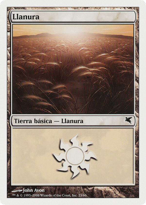 Plains (Spanish) - "Llanura" (G23) (PSAL-G23) - Salvat 2005
