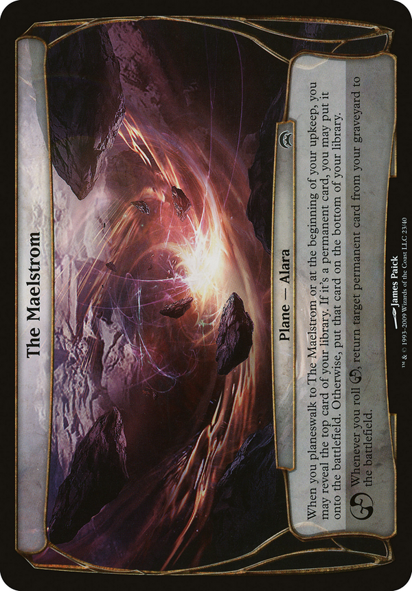 The Maelstrom (Planechase) (OVER-023) - Planechase Planes