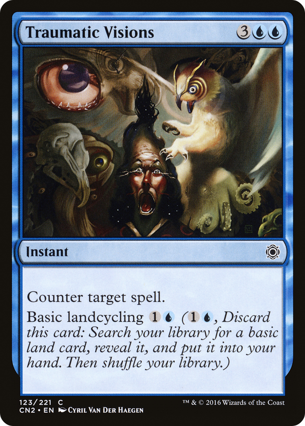 Traumatic Visions (CN2-123) - Conspiracy: Take the Crown Foil